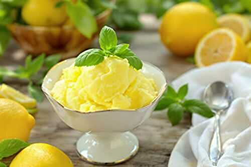 Sorbet citron-basilic à la sorbetière : comment réussir la texture parfaite
