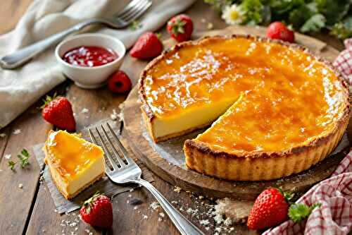Tarte fondante express : meilleure qu’en boulangerie, prête en un éclair !