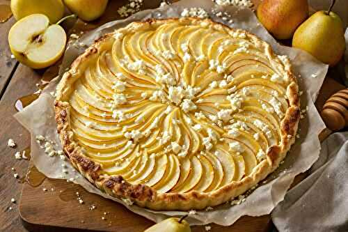 Tarte Poire-Gorgonzola : l’alliance audacieuse qui dérange les puristes !