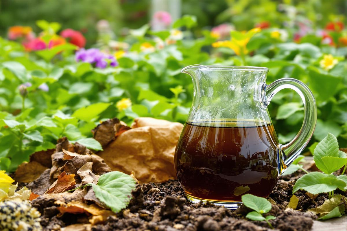 Thé de compost : l’élixir secret pour booster toutes vos plantations