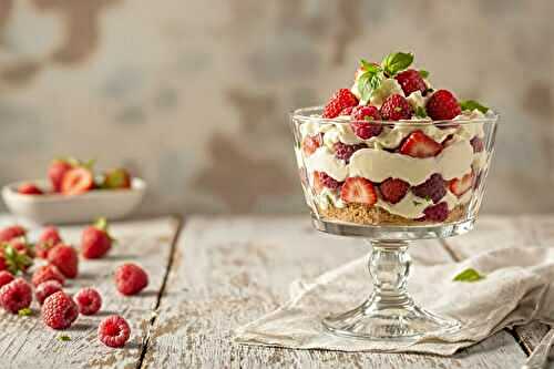Tiramisu fruits rouges et basilic : un dessert frais, bluffant et ultra simple