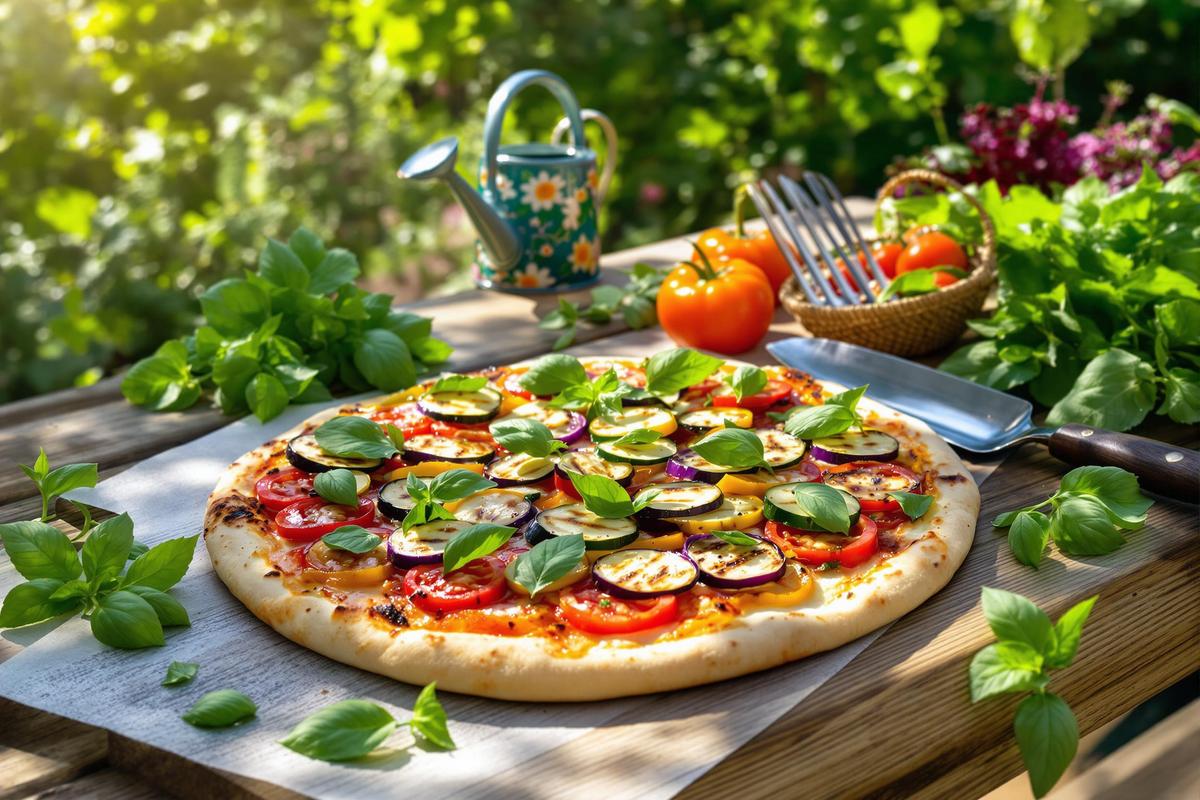 Toppings de saison : que mettre sur sa pizza en juillet quand on a un potager ?