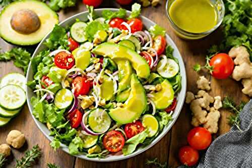 Vinaigrette froide citron vert-gingembre-miel : l’assaisonnement qui change tout !