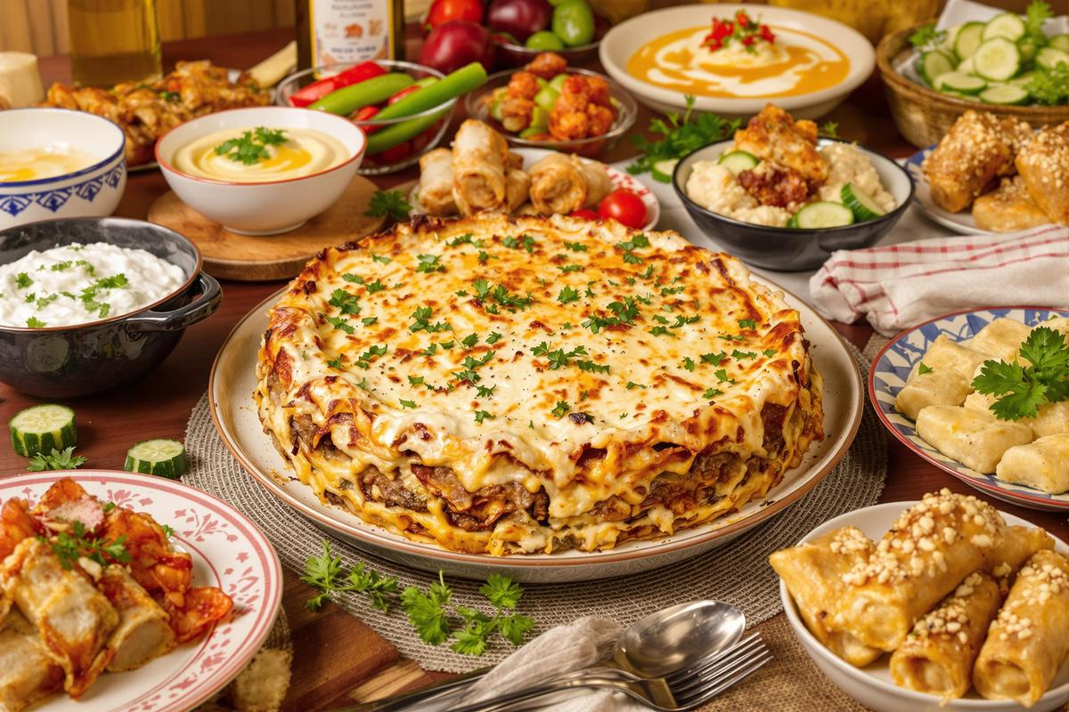 Voici mon menu grec complet testé cet été : tout le monde s’est régalé du début à la fin