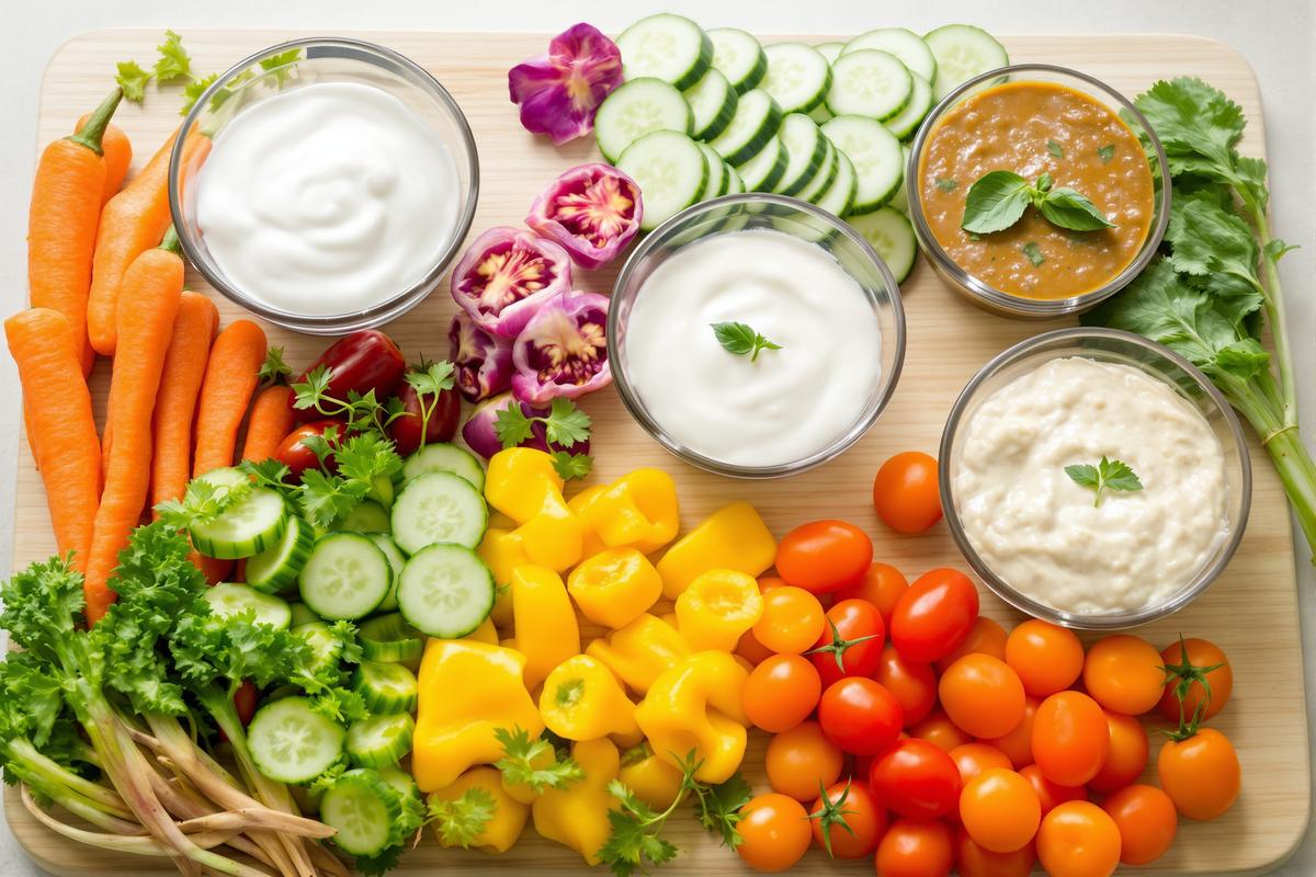 3 sauces maison que j’adore pour sublimer mes crudités