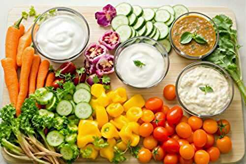 3 sauces maison que j’adore pour sublimer mes crudités