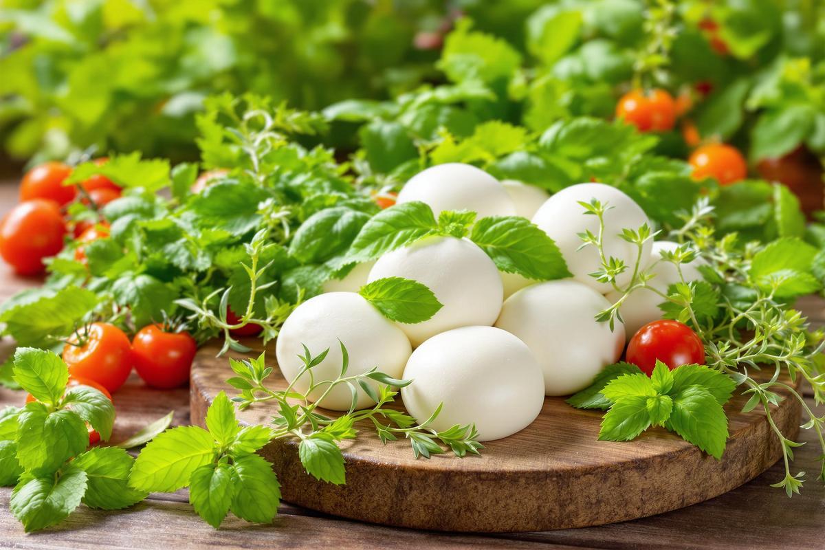 Ces herbes du jardin qui transforment la mozzarella en apéro de rêve
