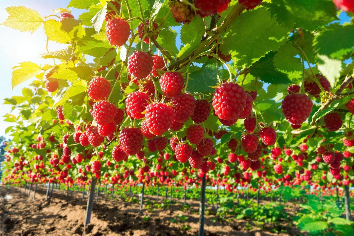Comment j’obtiens des framboises juteuses et sucrées chaque été
