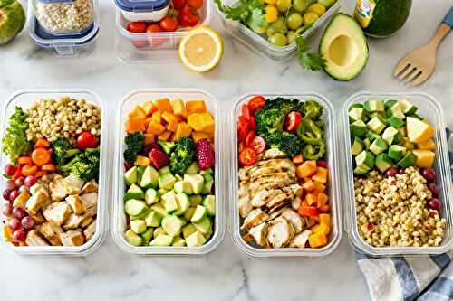 Comment j’organise mes lunch box pour être tranquille toute la semaine