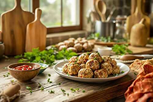 Comment je prépare des boulettes maison à congeler pour la semaine