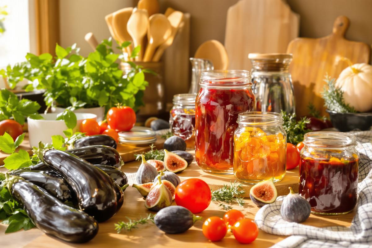 Comment je transforme mes récoltes de fin d’été en délicieuses conserves maison