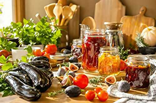 Comment je transforme mes récoltes de fin d’été en délicieuses conserves maison