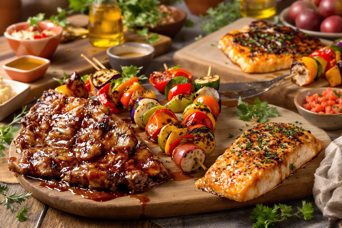 Idées de plats grillés au four quand le barbecue est compromis par la pluie