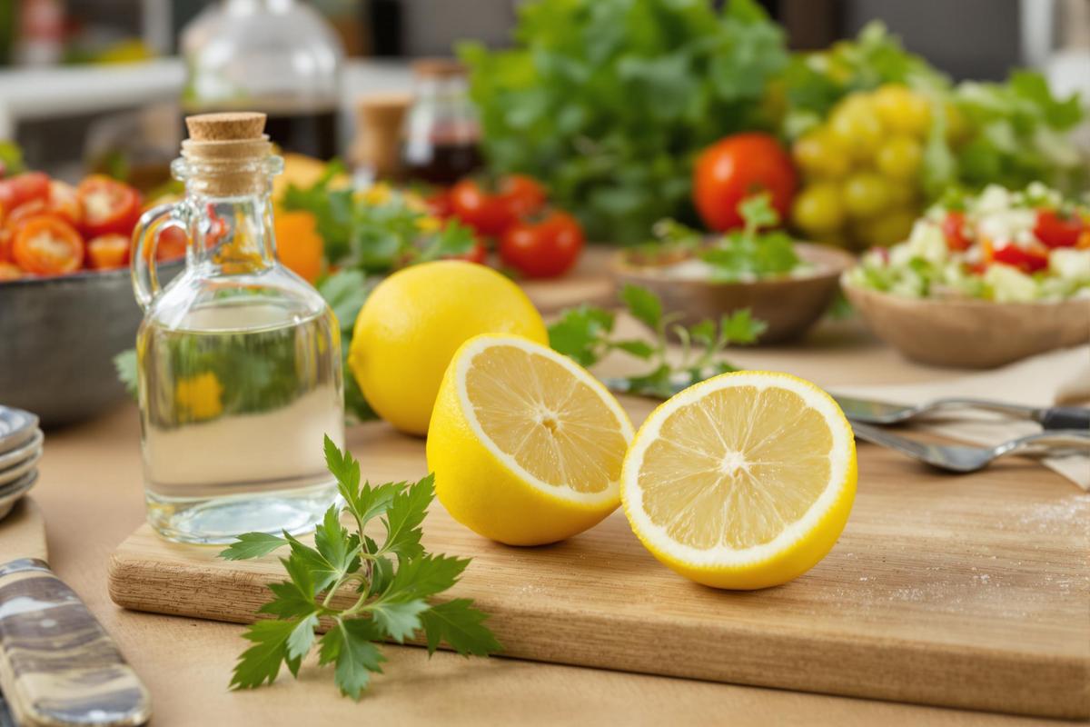 J’ai remplacé le vinaigre par du citron : ce que ça change dans mes plats