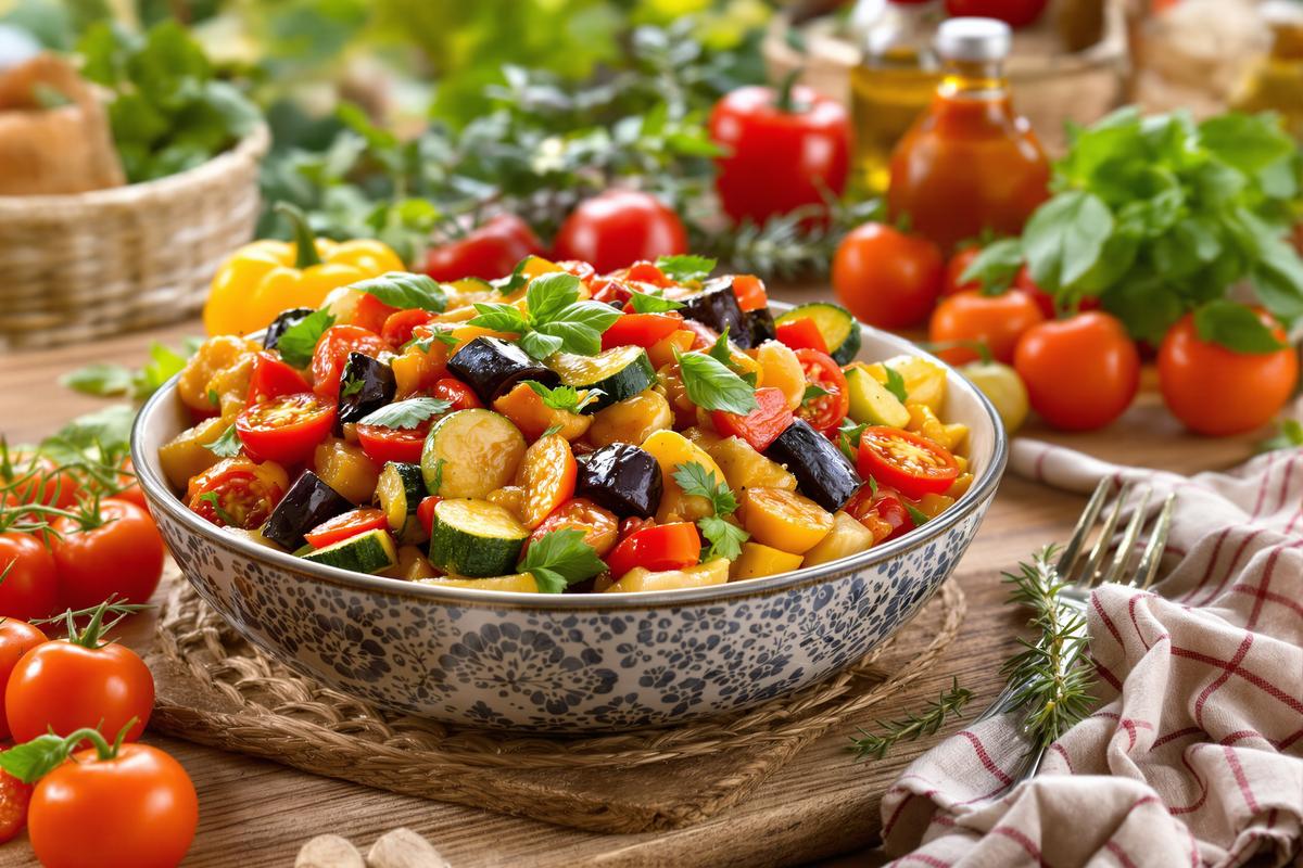 La meilleure façon que j’ai trouvée pour sublimer une ratatouille