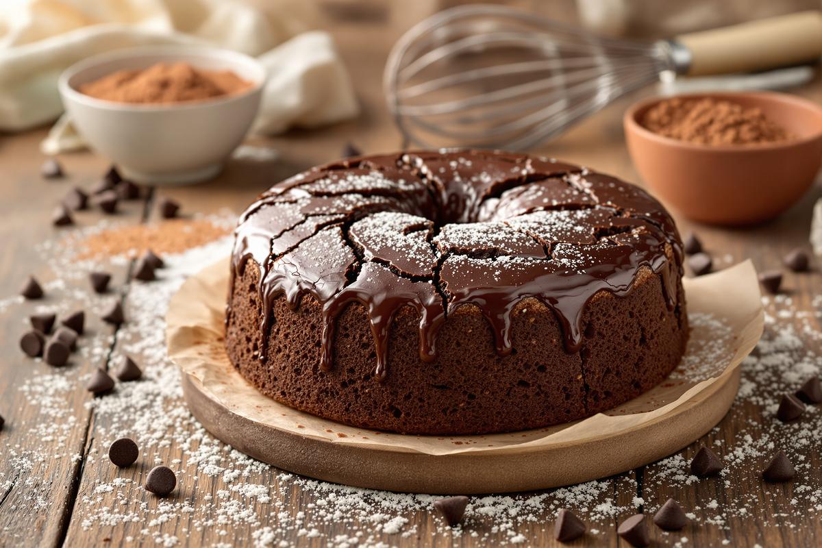 Le gâteau au chocolat express que je fais en 10 minutes chrono