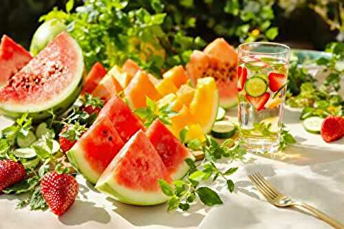 Les aliments que je privilégie (et ceux que j’évite) quand il fait très chaud