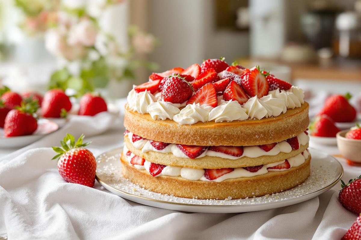 Les erreurs que j’ai faites en préparant un fraisier (et comment les éviter)