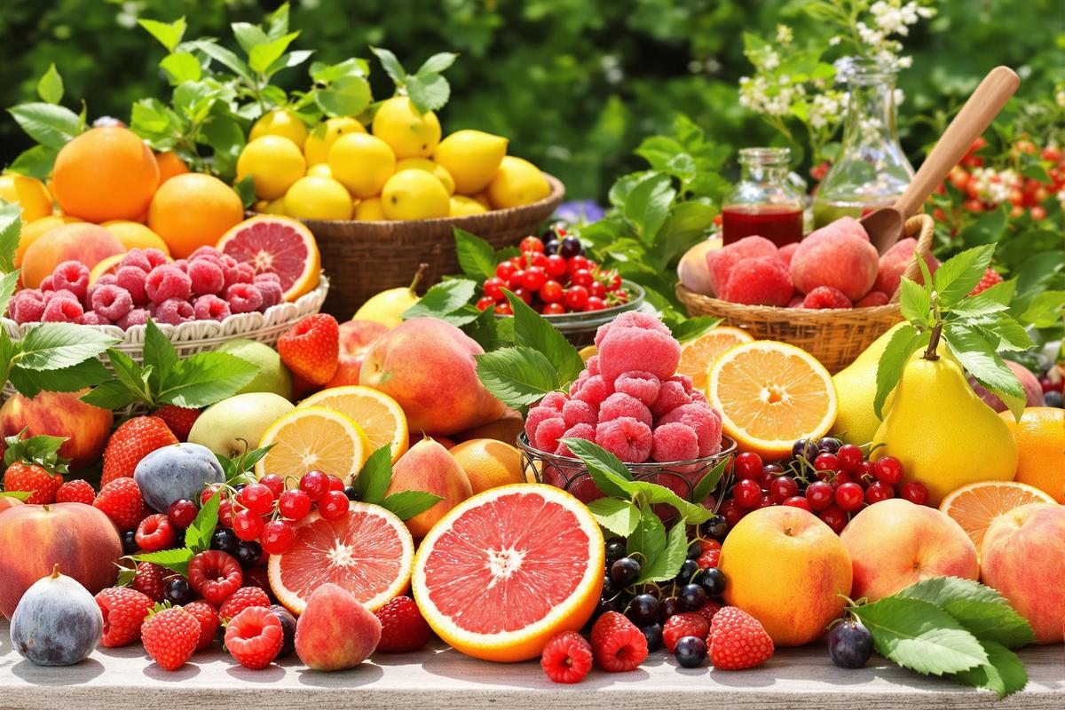 Les fruits du jardin qui donnent les sorbets les plus parfumés