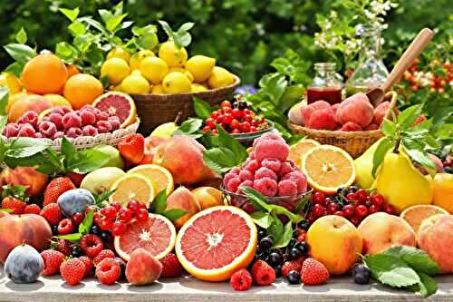 Les fruits du jardin qui donnent les sorbets les plus parfumés