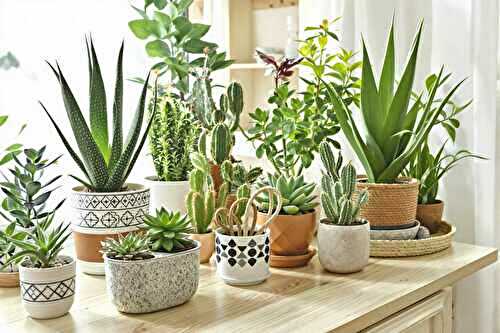 Les plantes faciles qui survivent chez moi sans arrosage pendant les vacances