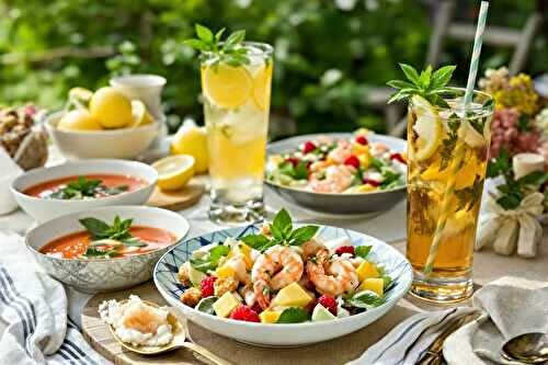 Les recettes fraîches que je prépare pour supporter la chaleur de fin d’été