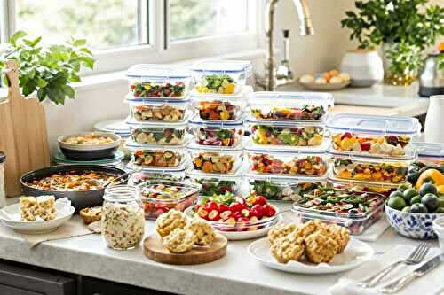 Les recettes que je prépare toujours en batch cooking