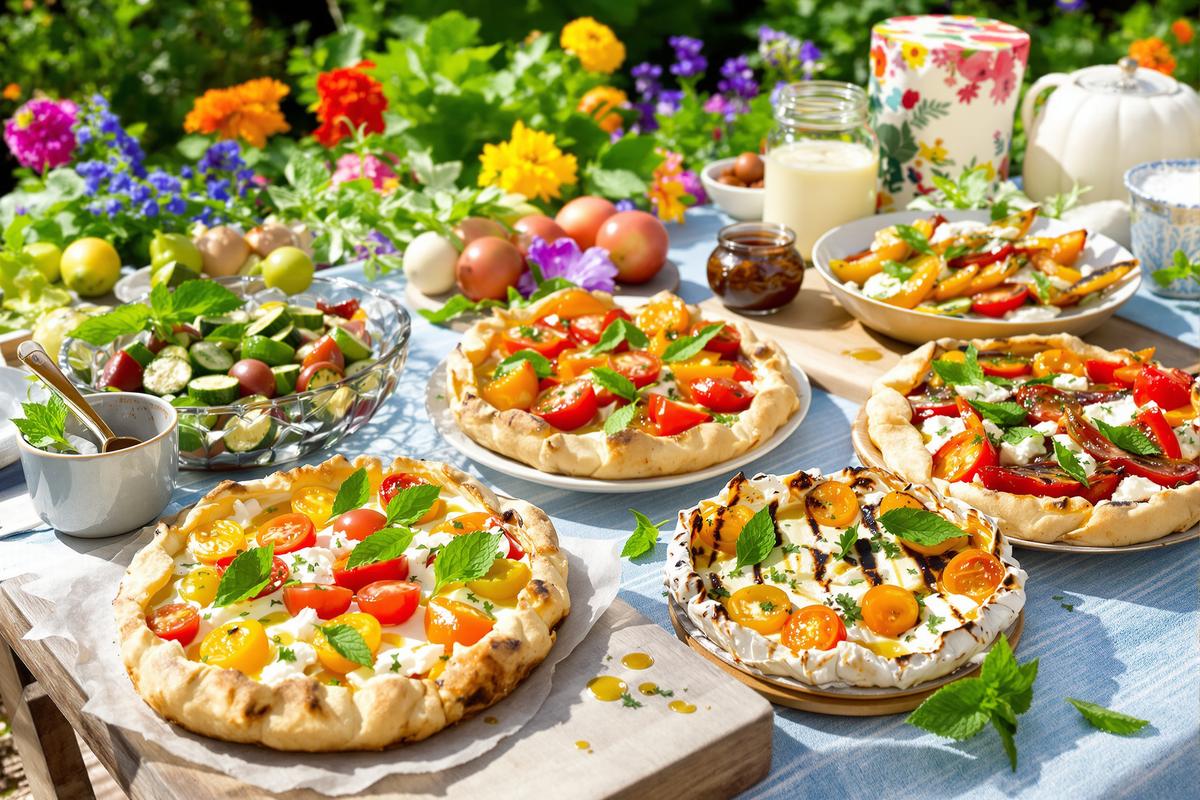 Les tartes salées d’été que je refais en boucle avec mes légumes