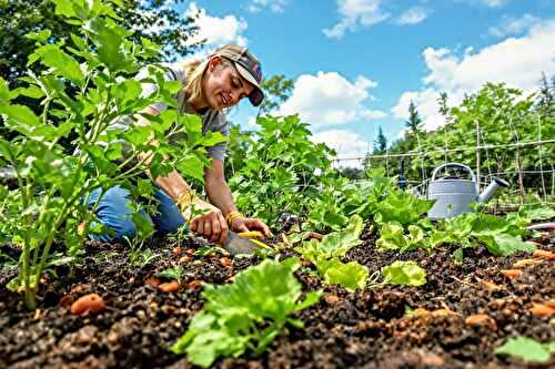 Les travaux que je planifie fin août pour un potager au top en septembre