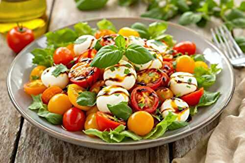 Ma salade mozzarella-tomates qui reste fraîche même par 35°C (recette testée)
