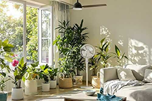Mes astuces pour booster l’efficacité de mon ventilateur en été