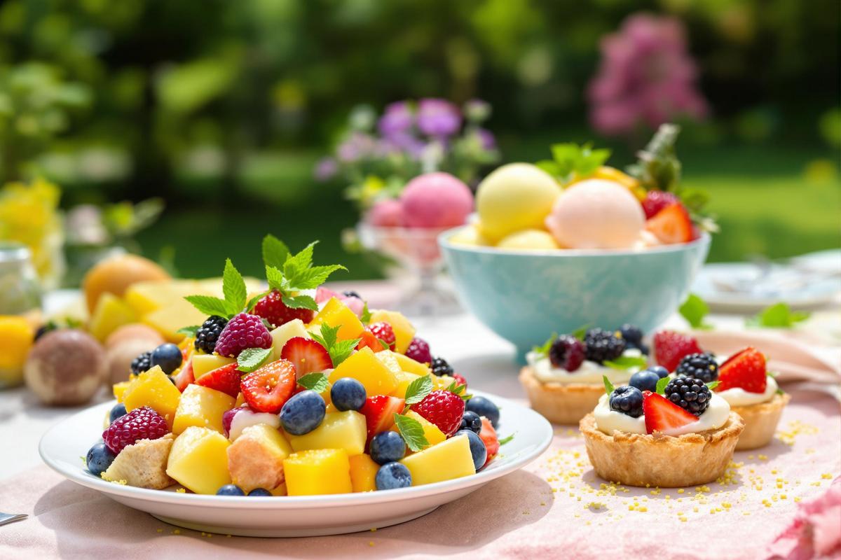 Mes desserts ultra frais que je prépare pour les soirées d’été