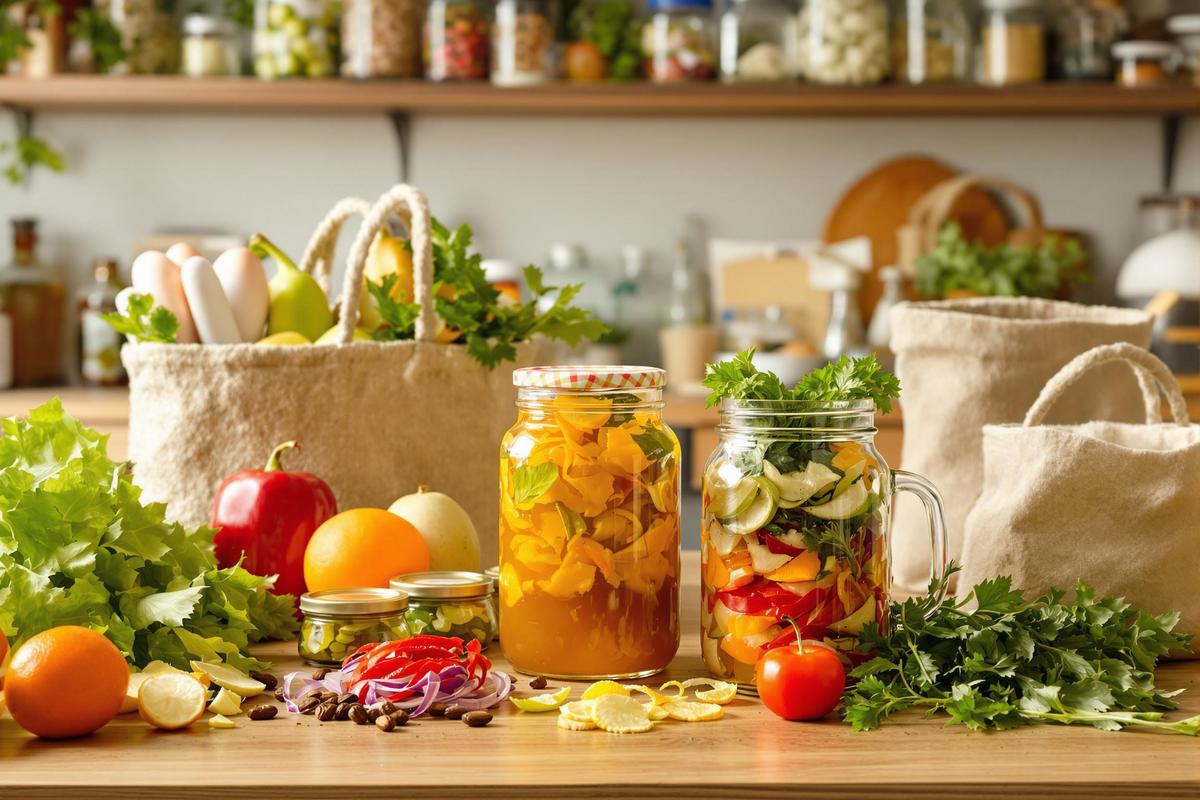 Mes gestes zéro déchet en cuisine (testés, réalistes et sans pression)