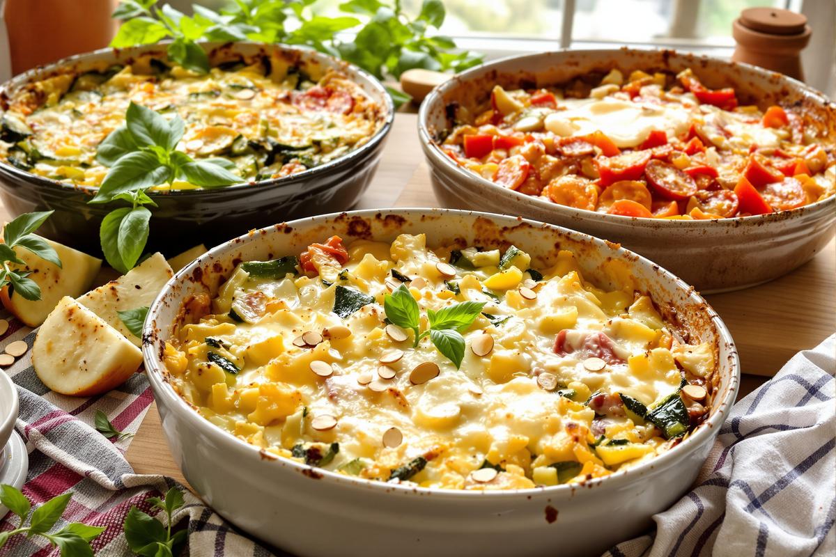 Mes gratins de légumes légers préférés (et prêts rapidement)