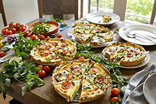 Mes quiches de la semaine (préparées le dimanche, mangées jusqu’au vendredi)