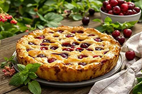 Mon clafoutis aux fruits du jardin de saison