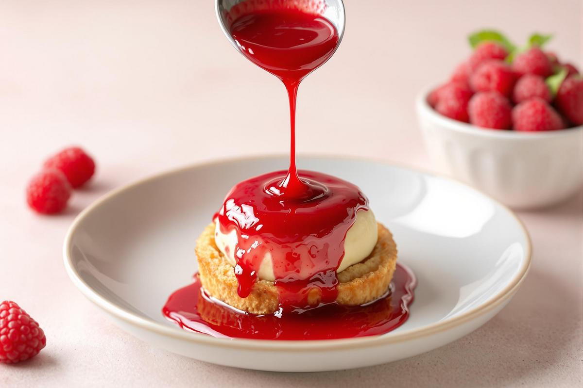 Mon coulis de framboise express (sans sucre, sans cuisson)