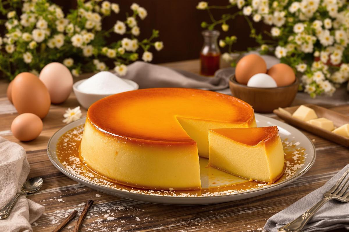 Mon flan pâtissier le plus onctueux (recette enfin réussie après 6 essais)