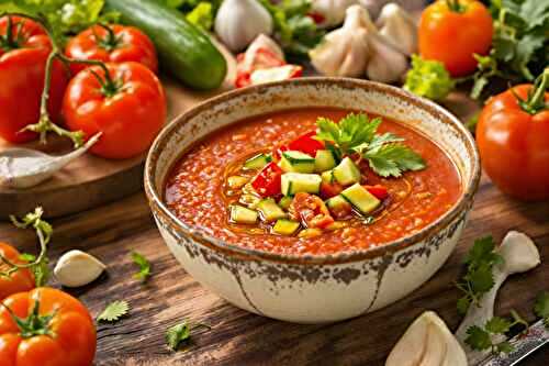 Pourquoi le gaspacho est devenu ma soupe préférée cet été (fraîcheur garantie)