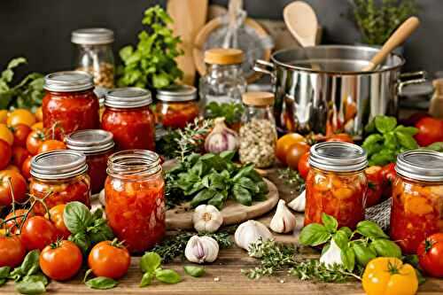 Préparer des conserves maison de tomates avant l’automne