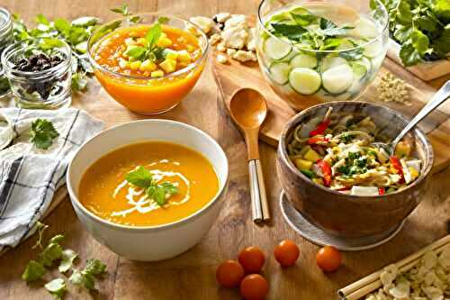 Soupe froide ou chaude : recettes polyvalentes pour temps instable