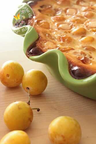 Clafoutis aux mirabelles