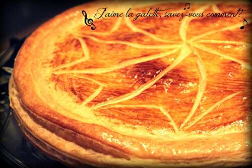 Galette des rois revisitée frangipane/crème pâtissière