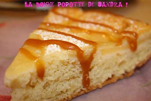 Gâteau aux pommes rapide - La bonne popotte de Sandra!