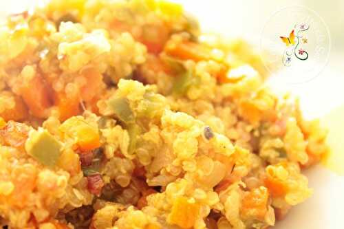 Méli mélo de légumes au Quinoa IG bas