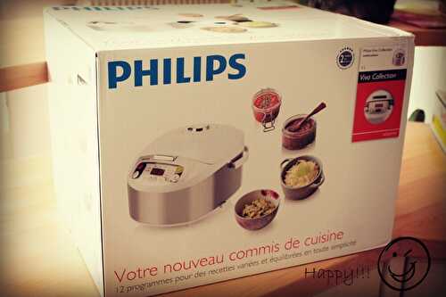 Multicuiseur Philips Viva collection et en bonus la recette de mon riz au lait onctueux et du gâteau au flan caramel