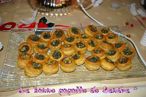 Petits feuilletés d'escargots