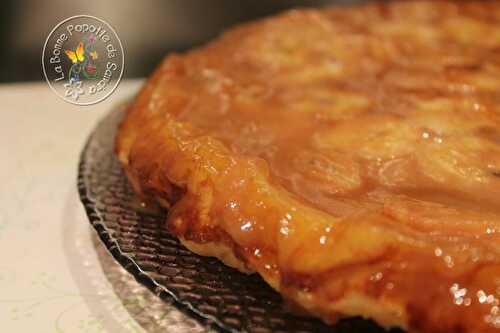 Tarte Tatin de bananes aux carambars