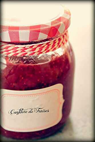 Confiture de fraises au Cuisio Pro
