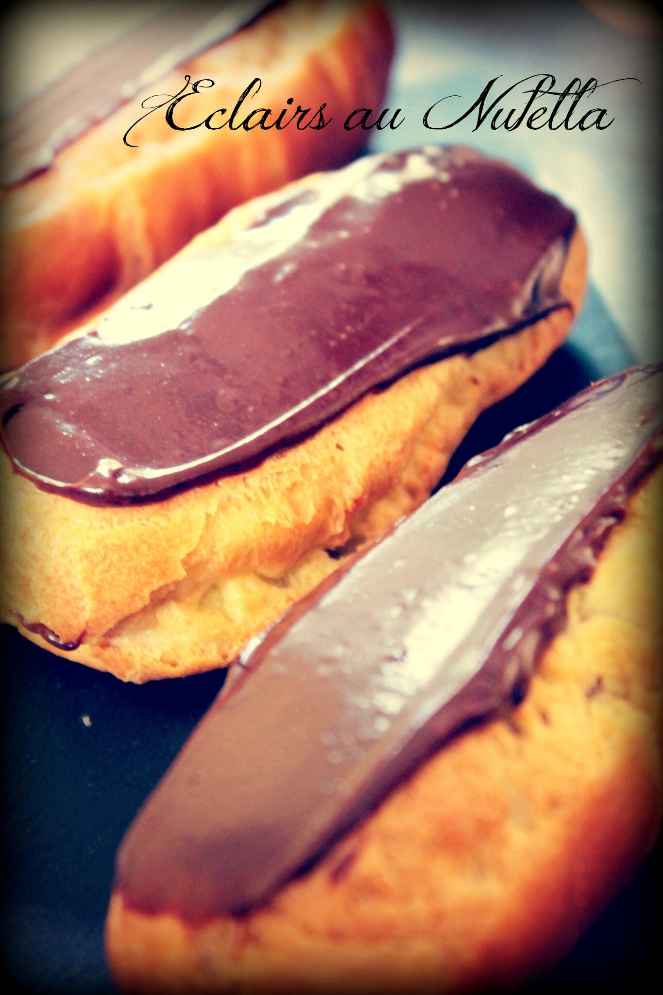 Eclairs au Nutella au Cuisio Pro